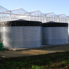 50,000 Litre Galvanised Steel Water Storage Tank