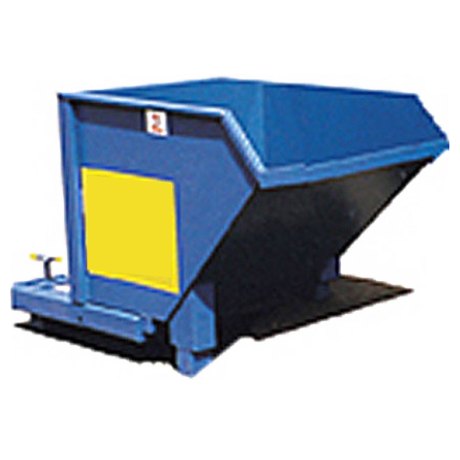 Auto Tipping Skip on Legs, ATS7L, front view