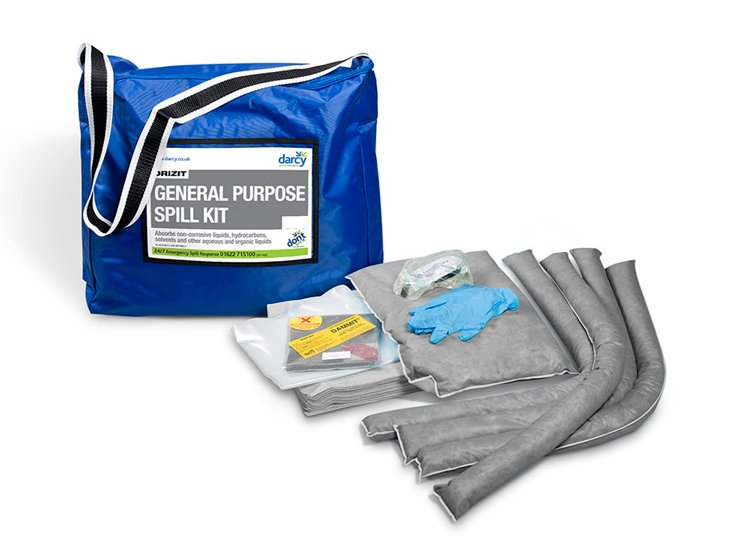 Kingspan Parts Spill Kit - Maintenance (Grab Bag, 50 Litres)