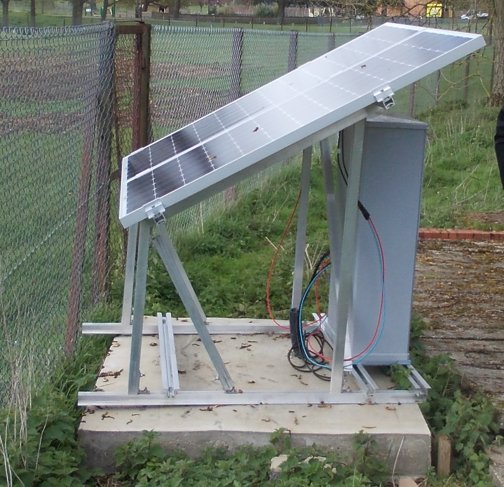 Ecosom E Solar Water Pump Set Up