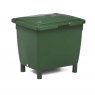 210 Litre Heavy Duty Plastic Container on Legs with Lid