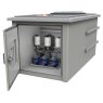 Purewater 500 Litre GRP Pump Enclosure with built in tank and Triple Pump Max Flow 240L/Min 1000-500