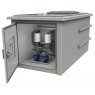 Purewater 500 Litre GRP Pump Enclosure with built in tank and Twin pump 160L/Min Max