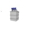 Direct Pumps & Tanks 1501 Litre GRP Water Tank with a Triple Pump Booster Set