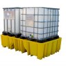Platformless Double IBC Spill Pallet side view