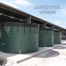 73,500 Litre Galvanised Steel Water Storage Tank