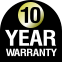 10 Year Warranty