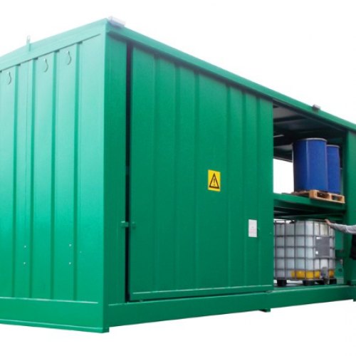Large Outdoor IBC/Drum Storage Large Outdoor IBC/Drum Storage