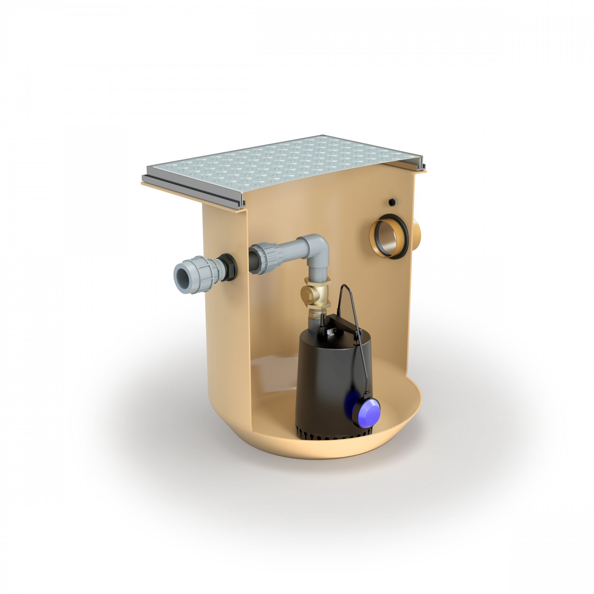 200 Litre Sewage Pumping Station Tanks Direct