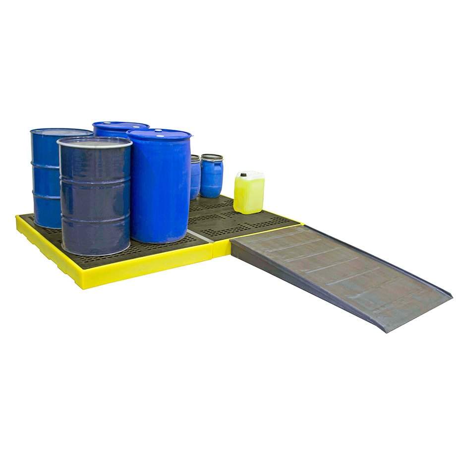 Bunded Work Floor Ramp - Tanks Direct