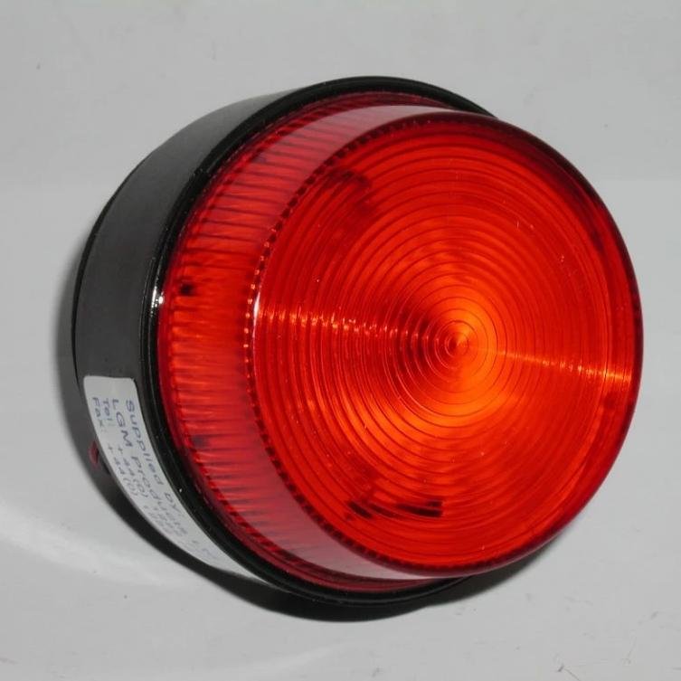 230V Red Flashing Xenon Beacon Tanks Direct