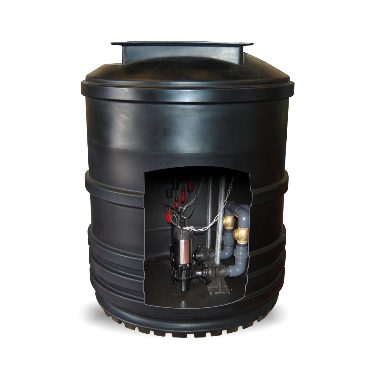 Sewage Pumping Station, Twin Vortex Pumps, 2800L Tanks Direct