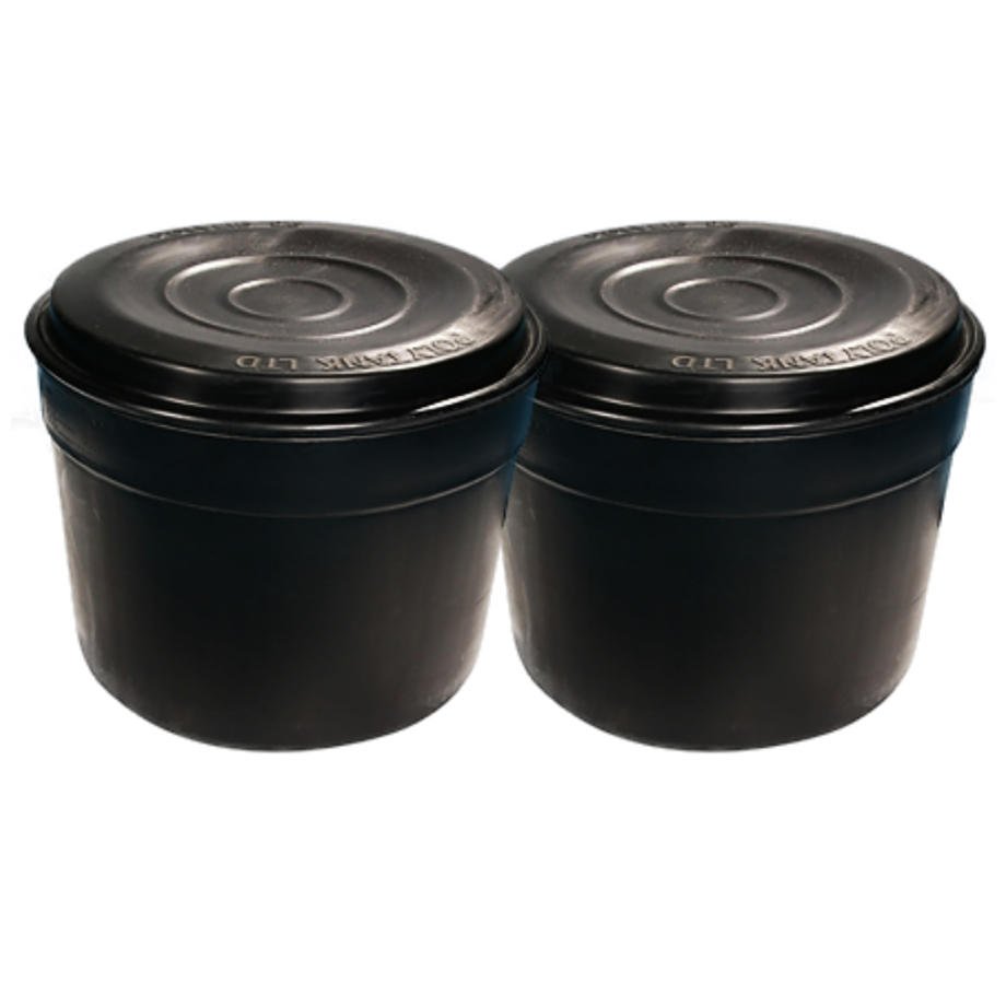 Pack (2) 50 Gallon/227 Litre Circular Cold Water Loft Tank Tanks Direct