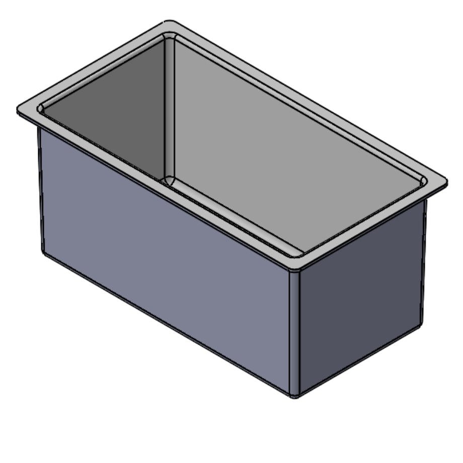 250 Litre Open Top GRP Water Tank Tanks Direct