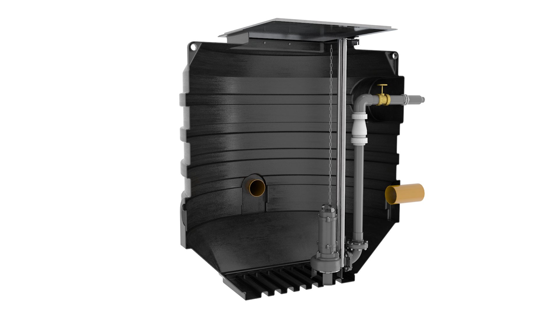 Mini Monster Submersible Cutter Pump 5000 Litres Tanks Direct