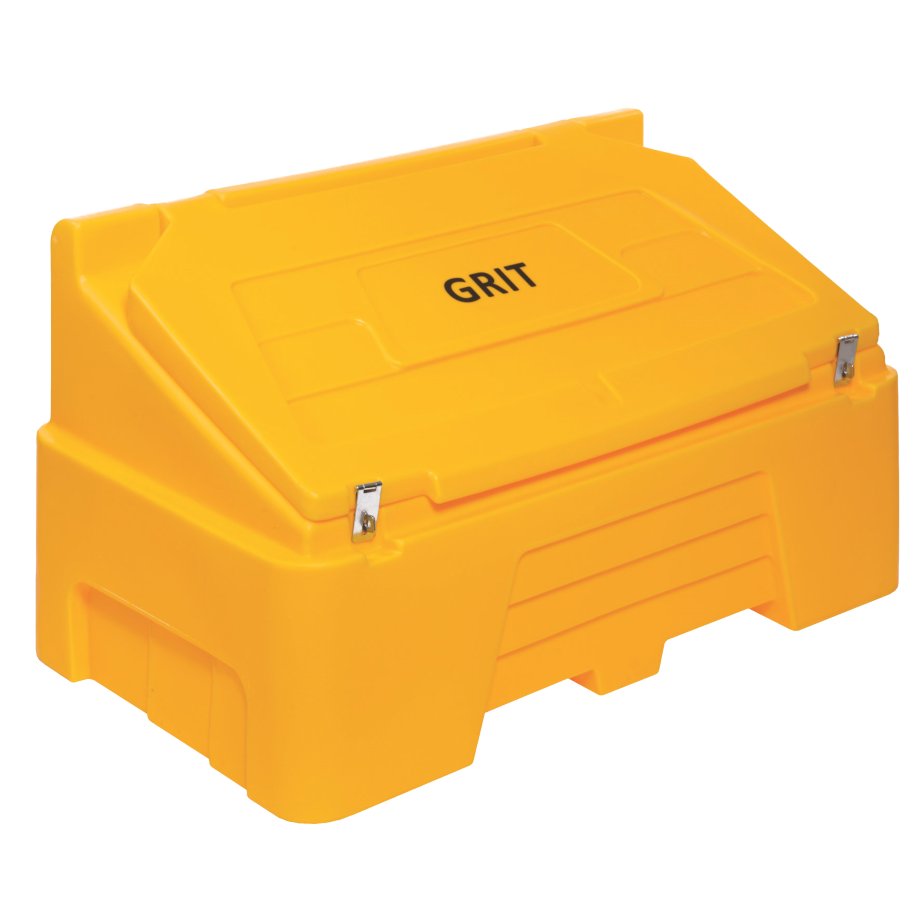400 Litre Plastic Grit Bin, Yellow Tanks Direct