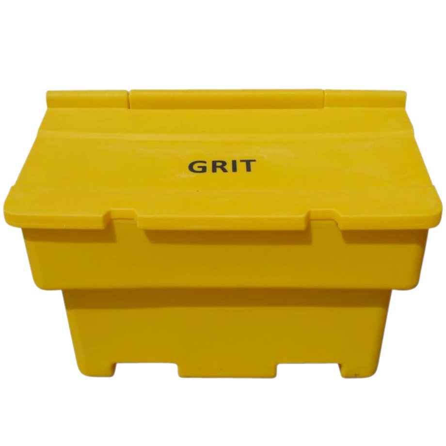 200 Litre Plastic Grit Bin, Yellow Tanks Direct