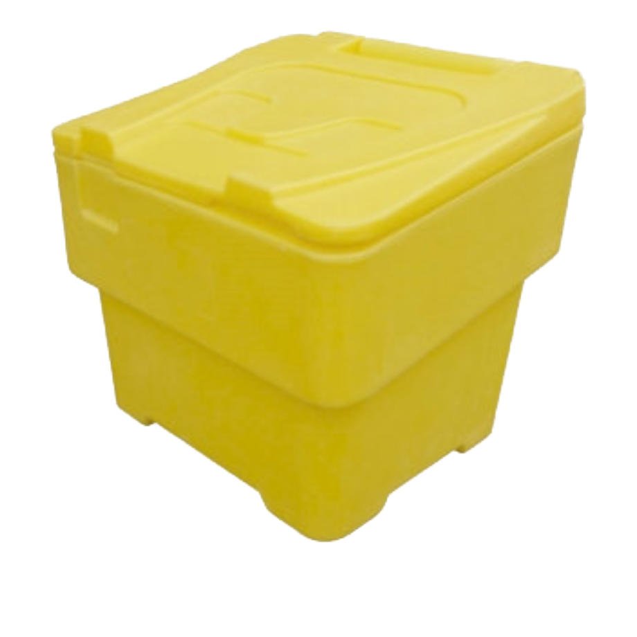 60 Litre Plastic Grit Bin, Yellow Tanks Direct