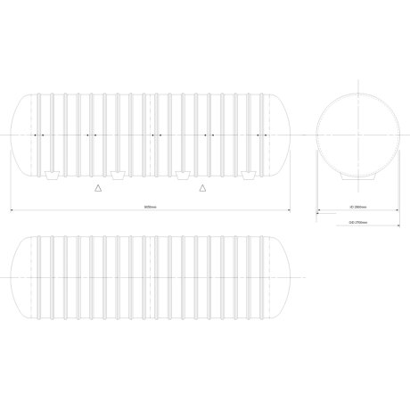 45,000 Litre Underground Water Tank Tanks Direct