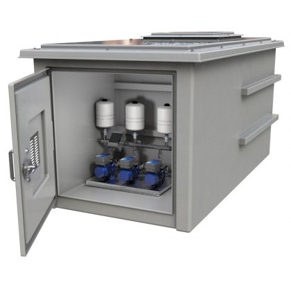 GRP Combination Unit with Triple Pump