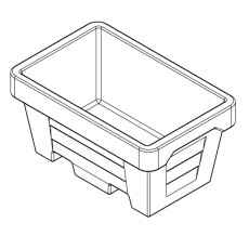 250 Litre Twin Skin Mortar Tub