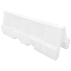 2 Metre Euro Safety Barrier, White