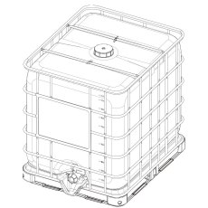 1000 Litre FSSC Approved IBC 4028841