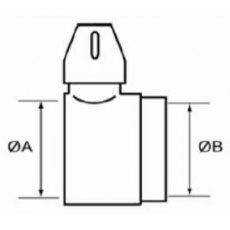 2 1/2' Instantaneous Female x 1 1/2' BSP Female Adaptor