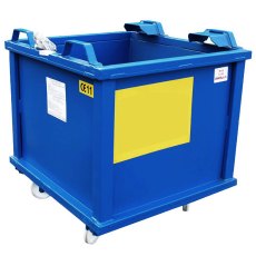 Auto Dumping Steel Container on legs - ADC10L