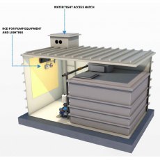 1000L Pre-assembled Packaged Plant Room - AQUAPOD