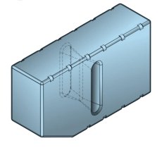 390 Litre Vetus Rigid Waste Water Tank