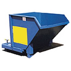 Auto Tipping Skip 1.1m³ on Legs, ATS11L