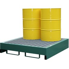 Steel Drum Spill Pallet, E-DP4