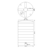 25,000 Litre Water tank, Non-Potable