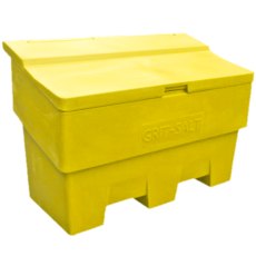 285 Litre Yellow Grit Bin