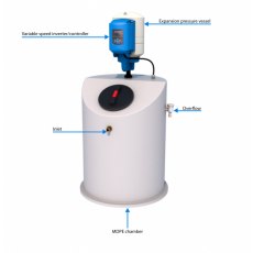 Aquamaxx 300 Litre Cold Water Tank with a Single Pump Booster set