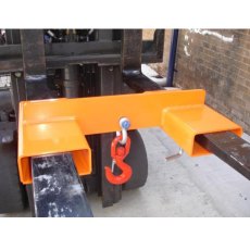 Adjustable Forklift Mounted Hook