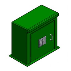 GRP Booster Set Enclosure PWH-1x0.5x1