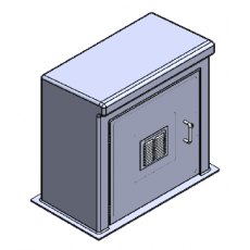 GRP Booster Set Enclosure PWH-1x0.5x1