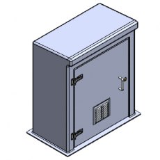 GRP Booster Set Enclosure PWH-1x0.5x1.2