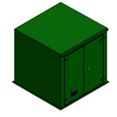 GRP Booster Set Enclosure PWH-2x2x2