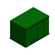 GRP Booster Set Enclosure PWH-3x2x2