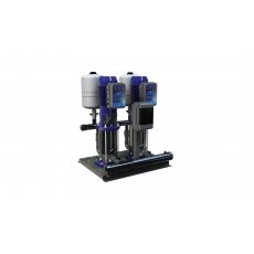 3' Twin Variable Speed Vertical Booster Pump Set Mid curve duty - 320l/min @ 6.5bar D/A