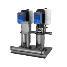 3' Twin Variable Speed Vertical Booster Pump Set Mid curve duty - 320l/min @ 6.5bar D/A