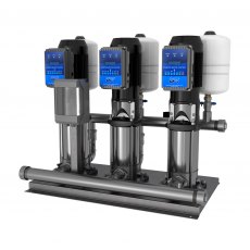 3' Triple Variable Speed Vertical Booster Pump Set Mid curve duty 480l/min @ 11bar D/A/A
