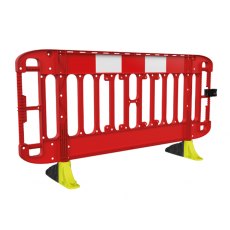 Titan 2 metre Traffic Barrier with Anti Trip Hi-Vis Feet (40pk Pallet £51.50 per unit)