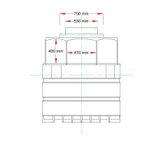 1500 Litre Underground Water Tank