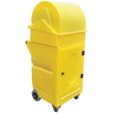 Dispensing Roll Mobile Maintenance Cabinet with Lockable Door