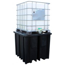 Recycled Polyethylene IBC Spill Pallet (With 4way FLT Access)