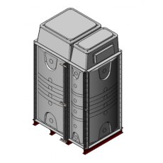 3000 Litre GRP Sectional 1.5x1x2 Water Tank, Internally Flanged Base, Divided, AB Airgap